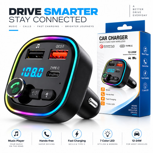 Bluetooth transmitter car - transmitter,
