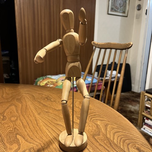 Wooden artist mannequin - artist, figure