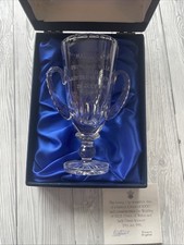 Stuart Crystal goblet produced