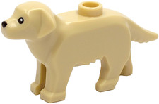 LEGO Tan Dog Golden Retriever