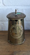 Protector Miners Lamp Brass