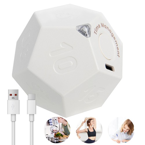 12sided pomodoro timer - pomodoro,