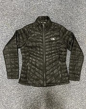 Women’s The North Face Thermoball Padded Black Jacket Size Large 