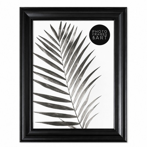 Black picture frame 12x10 - black,