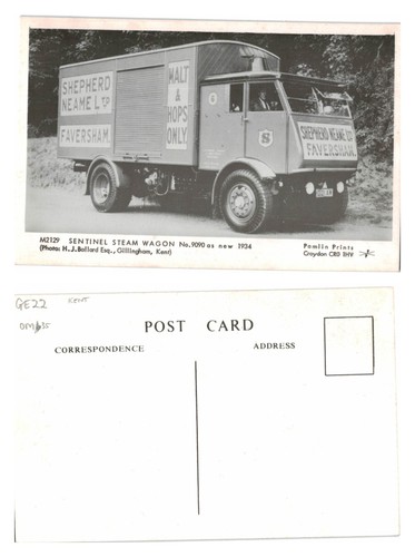 Postcard sentinel steam - -,