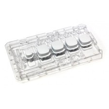 Button guide light diffuser - button,