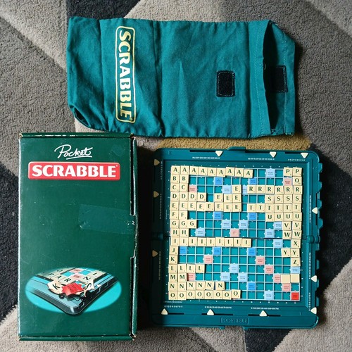 Pocket scrabble board - pocket, |