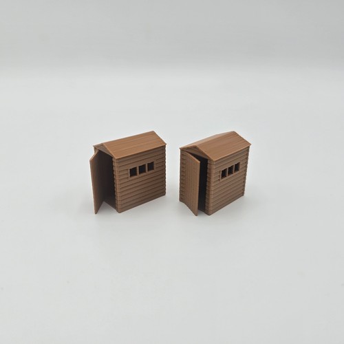 Scale 6x4 garden sheds oo - garden,