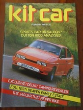 Kit Car Feb 1985 Dutton Rico