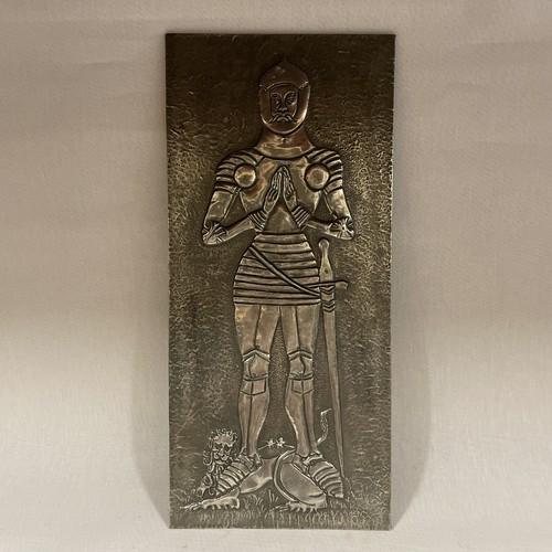 Antique vintage brass rubbing - vintage,