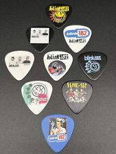 BLINK 182 GUITAR PLECTRUM X 9 0.71MM EMO PUNK TRAVIS BARKER TOM DELONGE