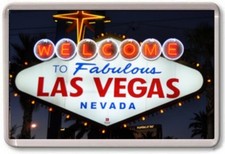 FRIDGE MAGNET - LAS VEGAS SIGN