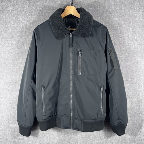 Hollister mens bomber jacket - mens,