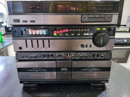 Aiwa 77k hifi stereo system - aiwa,