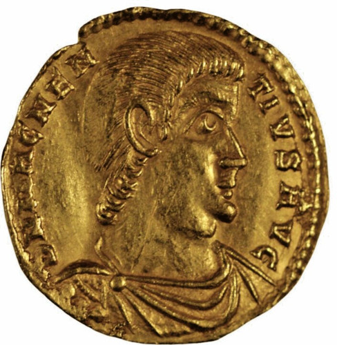 Magnentius gold solidus - magnentius,,