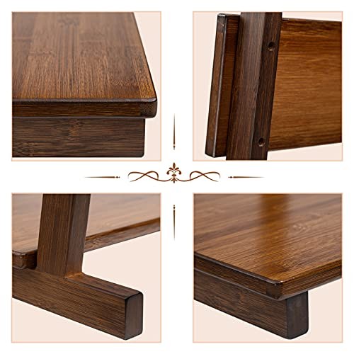 Bamboo portable floor chair - bamboo,