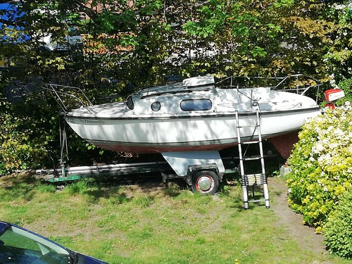 Leisure sailing boat with - sailing,