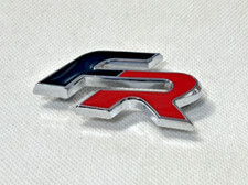 FR  - METAL CAR BADGE / EMBLEM - 60  X 34  MM