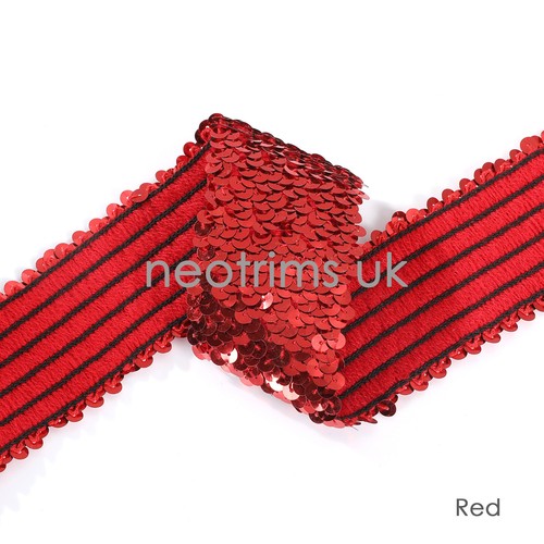 Stretch sequin elastic - stretch,