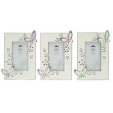 Diamante Butterfly Photo Frame