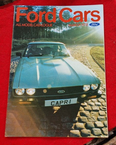 Ford brochure 1978 fiesta - 1978,