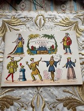 Pollocks Toy Theatre Aladdins Booklet of Characters and Scenes/1968