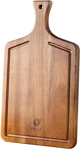 Acacia wood cutting board - cutting,