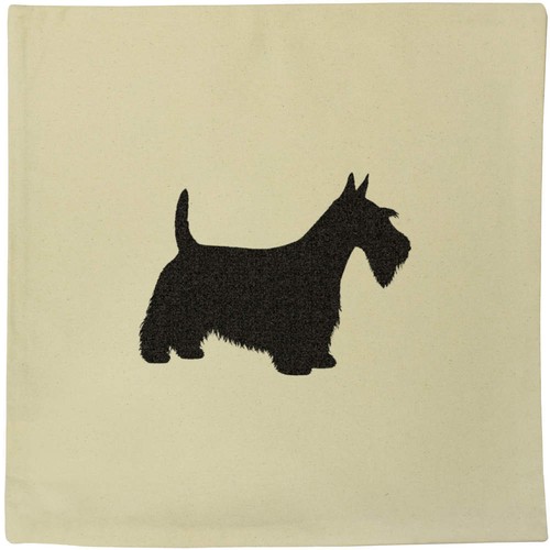 Scottie silhouette canvas - silhouette',
