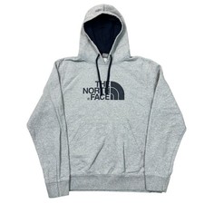 The North Face Hoodie Grey Pullover Hooded Grey Mens Large