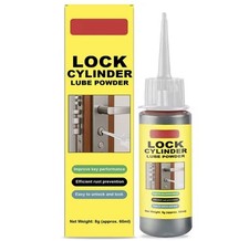 Lock Lubricant - Dry Graphite Powder Lubricant for Door Locks
