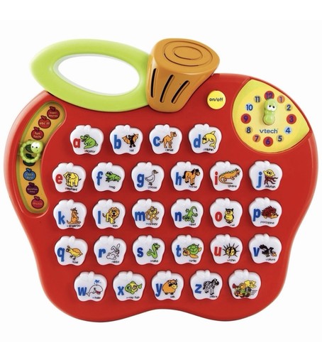 Vtech alphabet apple - alphabet,