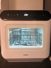 Comfee Mini Dishwasher Portable Countertop Dishwasher KWH-TD305-W White