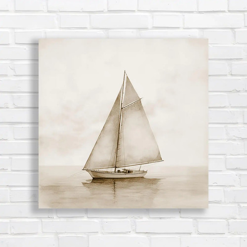 Vintage sailing boat sepia - sailing,