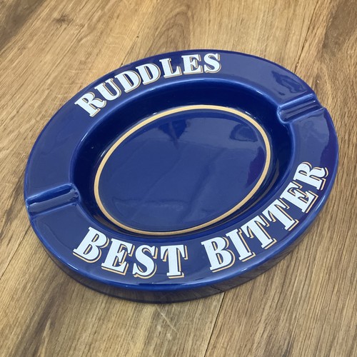 Vintage ceramic beer ashtray - vintage,