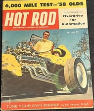 HOT ROD Magazine July 1958