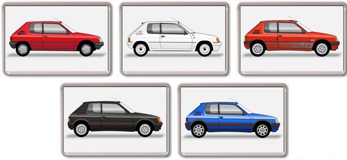 Fridge magnet peugeot - fridge, 205