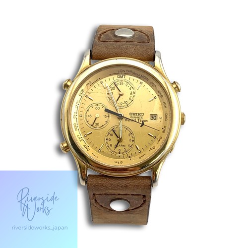 Junk seiko world timer - junk,