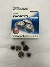 Genuine PHILIPS HQ8 REPLACEMENT HEADS BLADE HQ 8 PHILISHAVE Foils and Blades 3