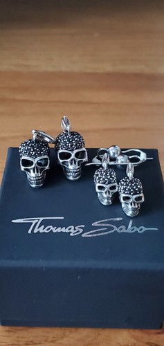 Thomas sabo black skull - cz,
