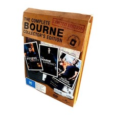 Complete Bourne Collectors Edition DVD Treadstone Project File Gift Set Reg 2/4 