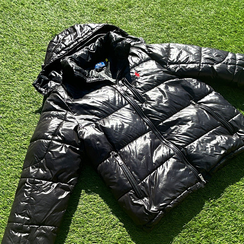 Polo ralph lauren black hooded - polo,