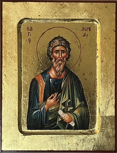 Icon saint andrew - of,