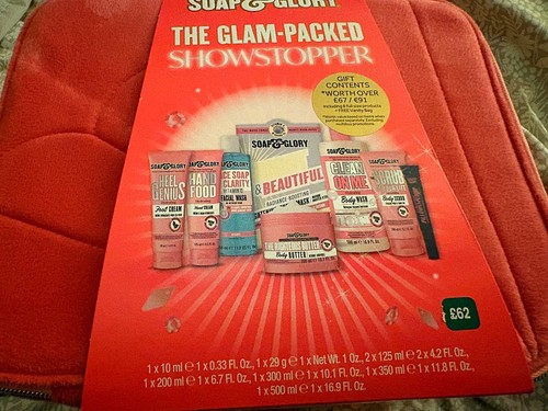 Soap glory glam packed - soap, &