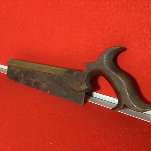 Antique brass backed dovetail - brass,