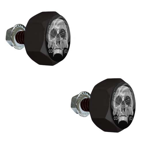 Black hex billet - black, frame