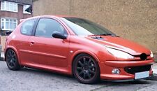 Für Peugeot 206 Front Bumper Cup Chin Spoiler Lip Sport Valance Wing Splitter