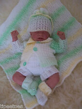 PREMATURE  BABY KNITTING PATTERNS DK 48 OR REBORN DOLLS PRECIOUS NEWBORN KNITS