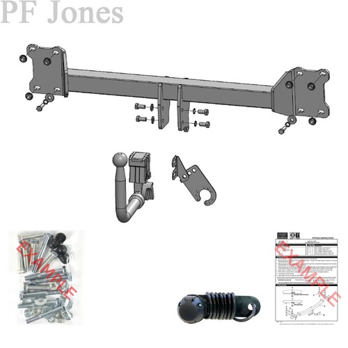 Pct towbar for volvo - towbar, 4