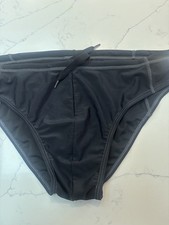 Men’s Boy’s Vintage style swimmers swim wear black medium  Sun Speedos  easy 