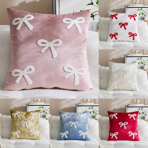 Embroidered bow velvet - embroidered,
